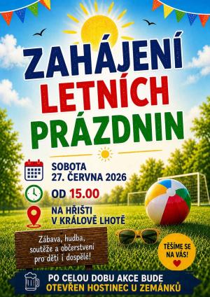 Zahájení letních prázdnin aneb dětský den 1